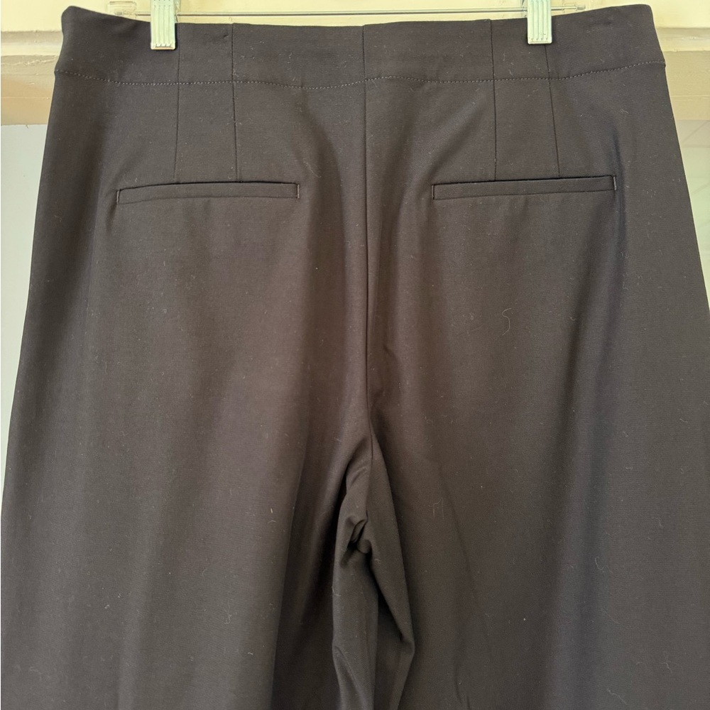 Ann Taylor Classic Black Wide-Leg Pants - Picture 4 of 7